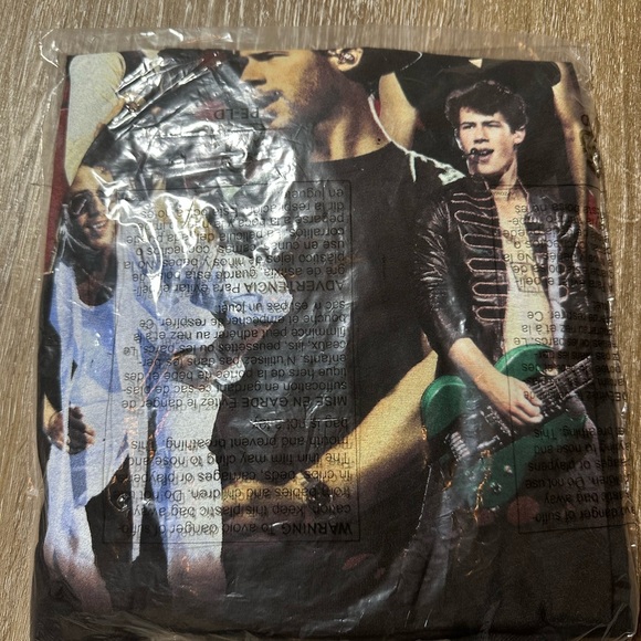 Nick Jonas/Jonas Brothers Red Dress Merch Size Large - Picture 3 of 3